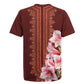 Africa Dashiki Rugby Jersey With Belladonna Lily