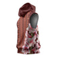 Africa Dashiki Sleeveless Hoodie With Belladonna Lily - African Pride