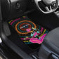 Personalized Africa Car Mats Beautiful Black Woman
