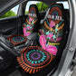 Personalized Africa Car Seat Cover Beautiful Black Woman