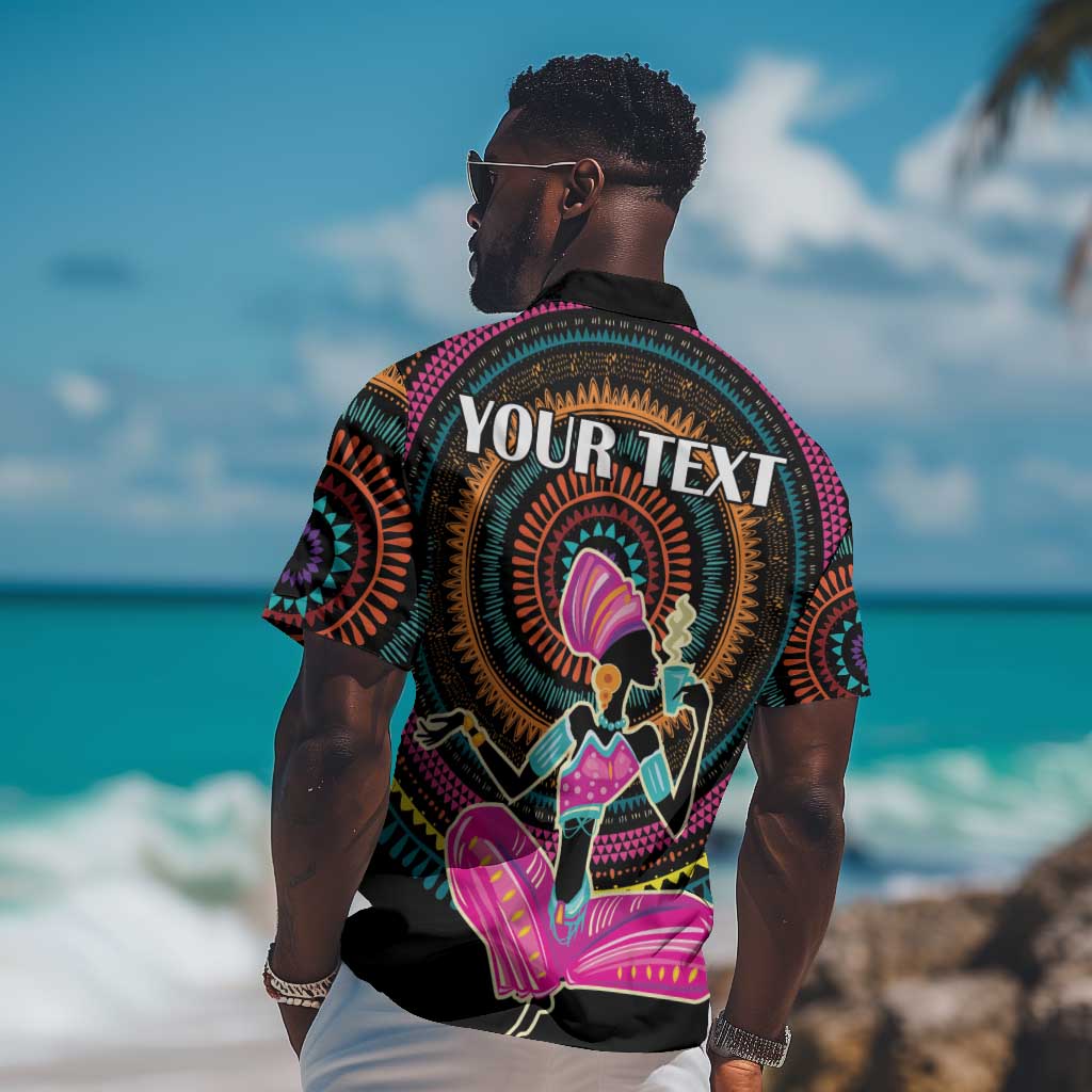Personalized Africa Hawaiian Shirt Beautiful Black Woman