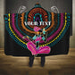 Personalized Africa Hooded Blanket Beautiful Black Woman