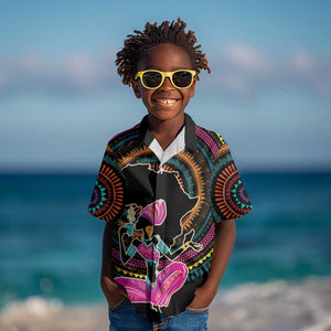 Personalized Africa Kid Hawaiian Shirt Beautiful Black Woman