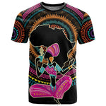 Personalized Africa T shirt Beautiful Black Woman