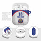 Custom Afro-Haitians Football Pride AirPods Case Les Grenadiers Veve Vodou White Version