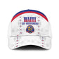 Afro-Haitians Football Pride Baseball Net Cap Les Grenadiers Veve Vodou White Version - African Pride