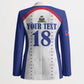 Custom Afro-Haitians Football Pride Blazer Les Grenadiers Veve Vodou White Version