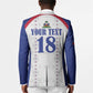 Custom Afro-Haitians Football Pride Blazer Les Grenadiers Veve Vodou White Version