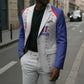 Custom Afro-Haitians Football Pride Blazer Les Grenadiers Veve Vodou White Version
