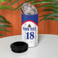 Custom Afro-Haitians Football Pride 4 in 1 Can Cooler Tumbler Les Grenadiers Veve Vodou White Version - African Pride