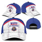 Afro-Haitians Football Pride Classic Cap Les Grenadiers Veve Vodou White Version - African Pride