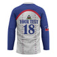 Custom Afro-Haitians Football Pride Hockey Jersey Les Grenadiers Veve Vodou White Version