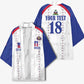 Custom Afro-Haitians Football Pride Kimono Les Grenadiers Veve Vodou White Version