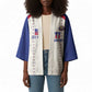 Custom Afro-Haitians Football Pride Kimono Les Grenadiers Veve Vodou White Version