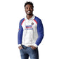Custom Afro-Haitians Football Pride Long Sleeve Polo Shirt Les Grenadiers Veve Vodou White Version - African Pride