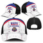 Afro-Haitians Football Pride Mesh Trucker Cap Les Grenadiers Veve Vodou White Version - African Pride