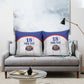 Custom Afro-Haitians Football Pride Pillow Cover Les Grenadiers Veve Vodou White Version