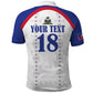 Custom Afro-Haitians Football Pride Polo Shirt Les Grenadiers Veve Vodou White Version LT18