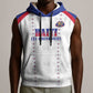 Custom Afro-Haitians Football Pride Sleeveless Hoodie Les Grenadiers Veve Vodou White Version - African Pride