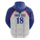 Custom Afro-Haitians Football Pride Zip Hoodie Les Grenadiers Veve Vodou White Version - African Pride