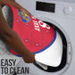 Custom Afro-Haitians Football Pride Bathroom Set Les Grenadiers Veve Vodou Red Version