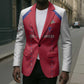 Custom Afro-Haitians Football Pride Blazer Les Grenadiers Veve Vodou Red Version