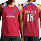 Custom Afro-Haitians Football Pride Men Tank Top Les Grenadiers Veve Vodou Red Version - African Pride