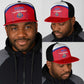 Afro-Haitians Football Pride Mesh Trucker Cap Les Grenadiers Veve Vodou Red Version - African Pride