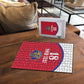 Custom Afro-Haitians Football Pride Puzzle Les Grenadiers Veve Vodou Red Version
