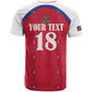 Custom Afro-Haitians Football Pride T shirt Les Grenadiers Veve Vodou Red Version LT18