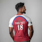 Custom Afro-Haitians Football Pride T shirt Les Grenadiers Veve Vodou Red Version LT18