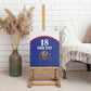 Custom Afro-Haitians Football Pride Canvas Wall Art Les Grenadiers Veve Vodou Blue Version - African Pride