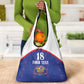Custom Afro-Haitians Football Pride Grocery Bag Les Grenadiers Veve Vodou Blue Version - African Pride