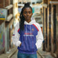 Custom Afro-Haitians Football Pride Hoodie Les Grenadiers Veve Vodou Blue Version - African Pride
