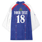 Custom Afro-Haitians Football Pride Kimono Les Grenadiers Veve Vodou Blue Version
