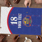 Custom Afro-Haitians Football Pride Puzzle Les Grenadiers Veve Vodou Blue Version