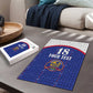 Custom Afro-Haitians Football Pride Puzzle Les Grenadiers Veve Vodou Blue Version