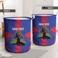 Afro-Haitians Pride Personalized Laundry Basket Neg Marron Haitian Heritage - African Pride