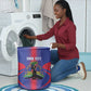 Afro-Haitians Pride Personalized Laundry Basket Neg Marron Haitian Heritage - African Pride