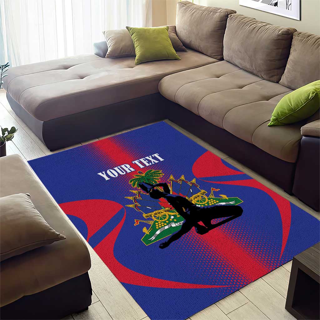 Afro-Haitians Pride Personalized Area Rug Neg Marron Haitian Heritage - African Pride