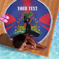 Afro-Haitians Pride Personalized Beach Blanket Neg Marron Haitian Heritage - African Pride