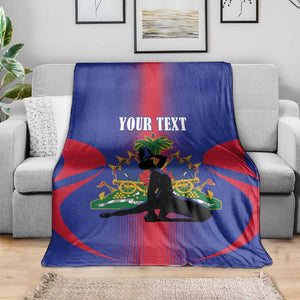 Afro-Haitians Pride Personalized Blanket Neg Marron Haitian Heritage - African Pride