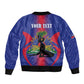 Afro-Haitians Pride Personalized Bomber Jacket Neg Marron Haitian Heritage - African Pride