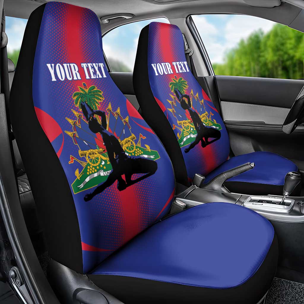 Afro-Haitians Pride Personalized Car Seat Cover Neg Marron Haitian Heritage - African Pride