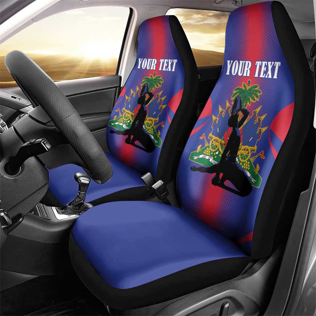 Afro-Haitians Pride Personalized Car Seat Cover Neg Marron Haitian Heritage - African Pride