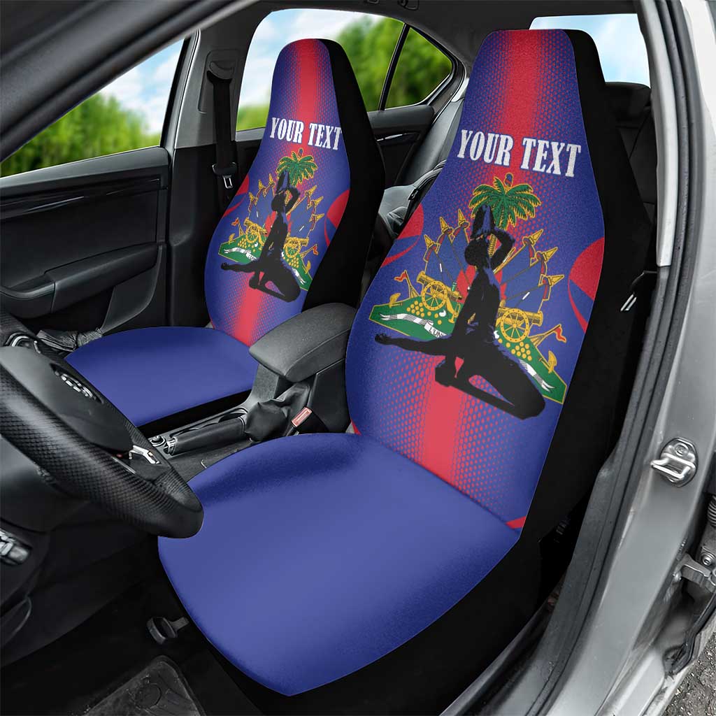 Afro-Haitians Pride Personalized Car Seat Cover Neg Marron Haitian Heritage - African Pride