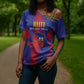 Afro-Haitians Pride Personalized Cross Shoulder Shirt Neg Marron Haitian Heritage