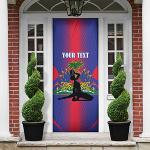 Afro-Haitians Pride Personalized Door Cover Neg Marron Haitian Heritage