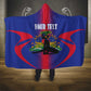Afro-Haitians Pride Personalized Hooded Blanket Neg Marron Haitian Heritage - African Pride