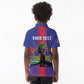Afro-Haitians Pride Personalized Kid Polo Shirt Neg Marron Haitian Heritage LT18
